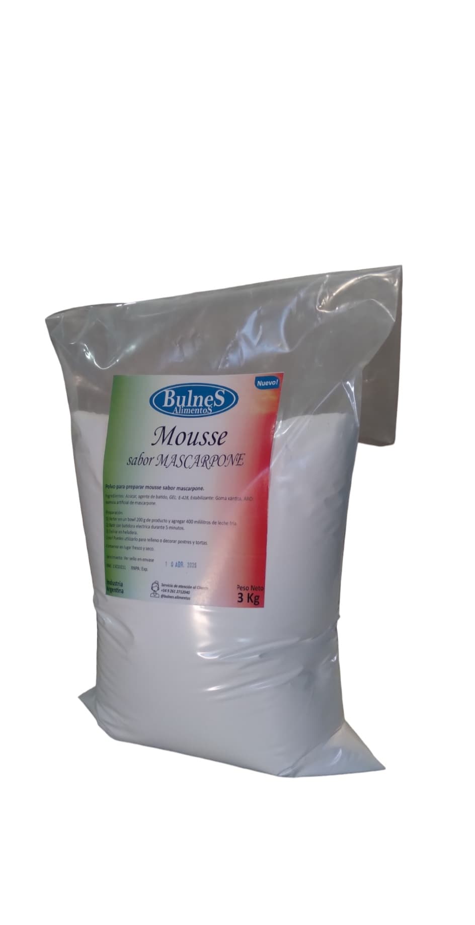 2017 Mousse de Mascarpone x3k