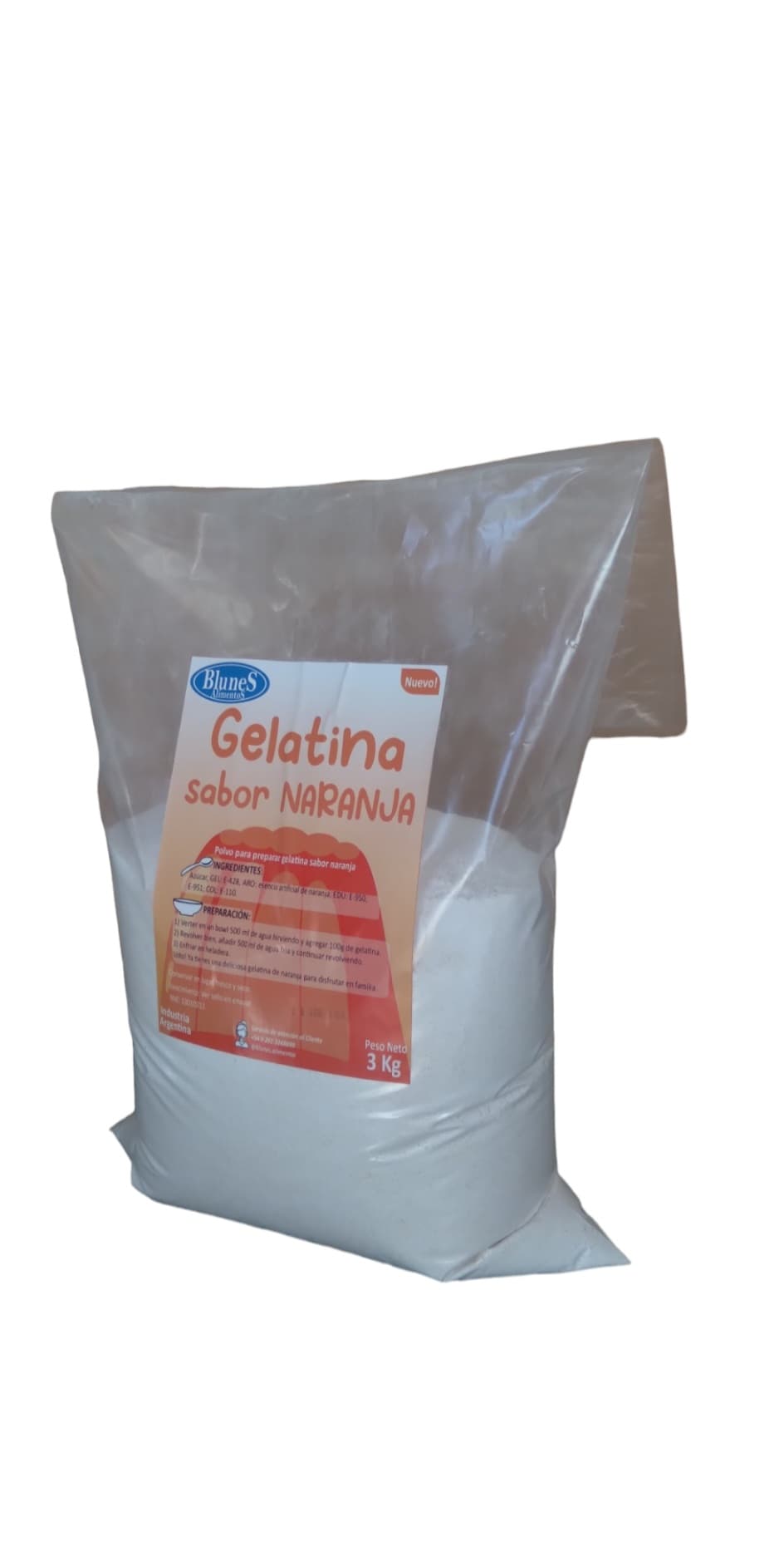 6003 Gelatina de Naranja x 3kg